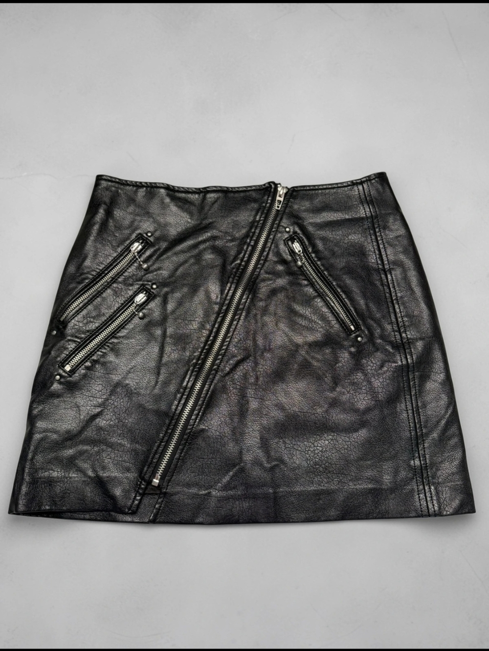 Blank NYC Zipper Moto Skirt